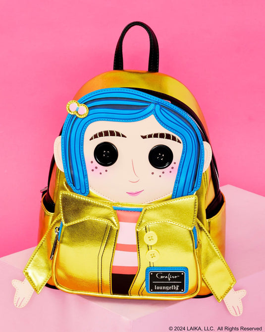 Loungefly Laika Coraline Doll Cosplay Mini Backpack - PRE ORDER