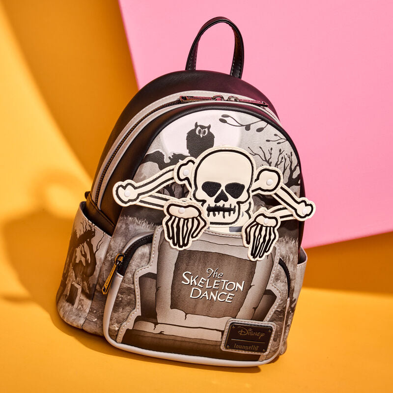 Load image into Gallery viewer, Loungefly Disney Skeleton Dance Mini Backpack
