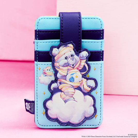 Loungefly Carebears X Universal Monsters Bedtime Bear Mummy Cardholder