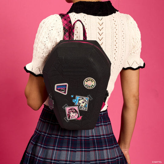 Loungefly Mattel Monster High Crypt Locker Mini Backpack