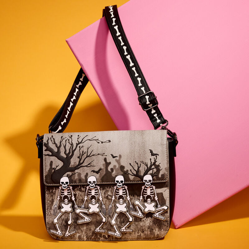 Load image into Gallery viewer, Loungefly Disney Skeleton Dance Crossbody
