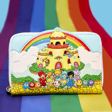 Loungefly Hallmark Rainbow Brite Castle Group Zip Around Wallet - PRE ORDER - LF Lovers