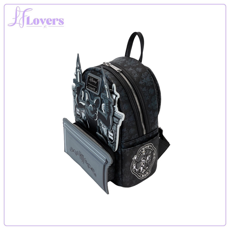 Load image into Gallery viewer, Loungefly Disney Haunted Mansion Gargoyle Wallpaper Mini Backpack - PRE ORDER
