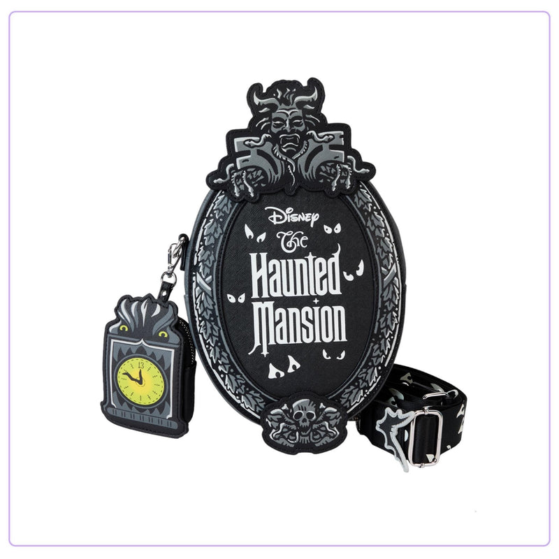 Load image into Gallery viewer, Loungefly Disney Haunted Mansion Plaque Crossbody - PRE ORDER
