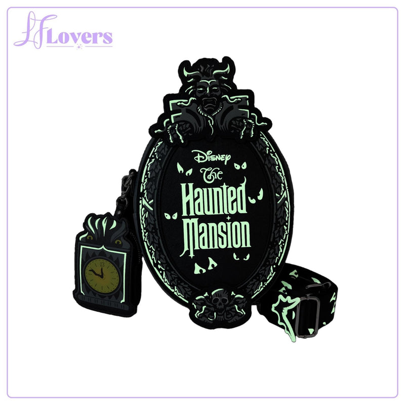 Load image into Gallery viewer, Loungefly Disney Haunted Mansion Plaque Crossbody - PRE ORDER
