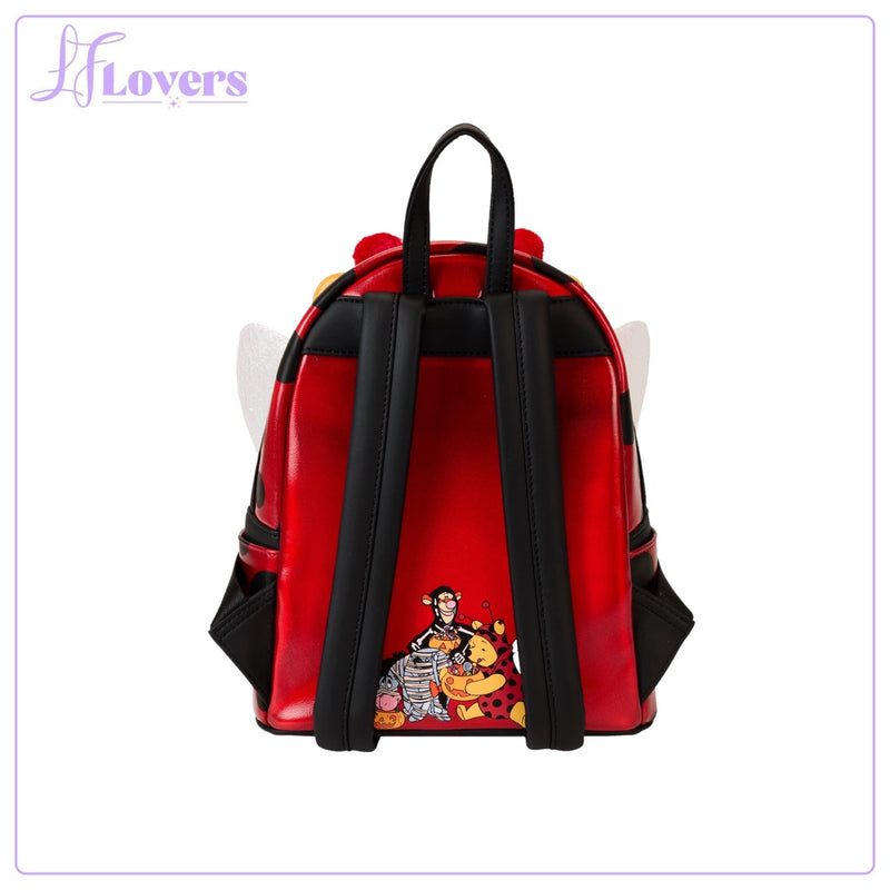 Load image into Gallery viewer, Loungefly Disney Winnie The Pooh Ladybug Pooh Cosplay Mini Backpack
