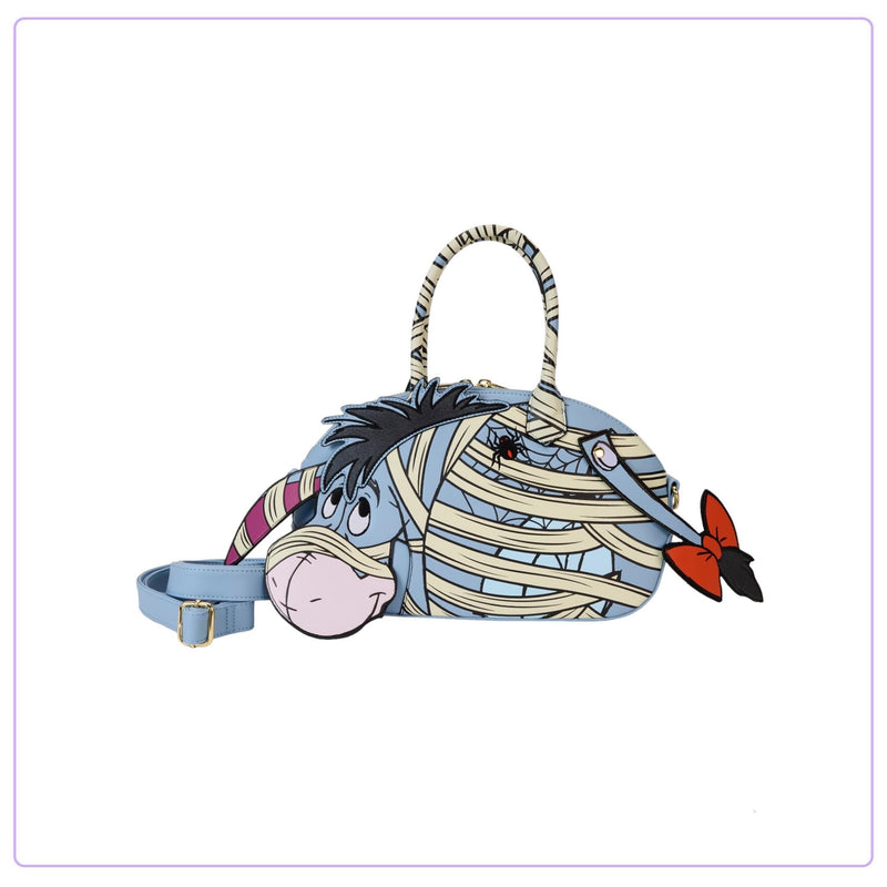 Load image into Gallery viewer, Loungefly Disney Winnie The Pooh Sad Clown Eeyore Crossbody
