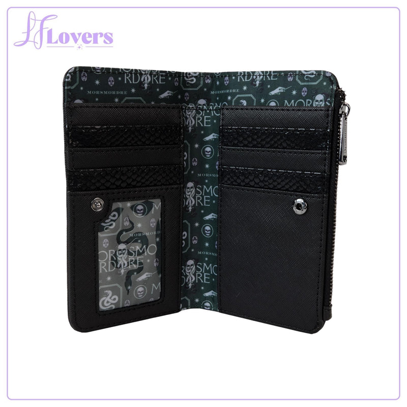 Load image into Gallery viewer, Loungefly Harry Potter Death Eater Zip Around Wallet - PRE ORDER
