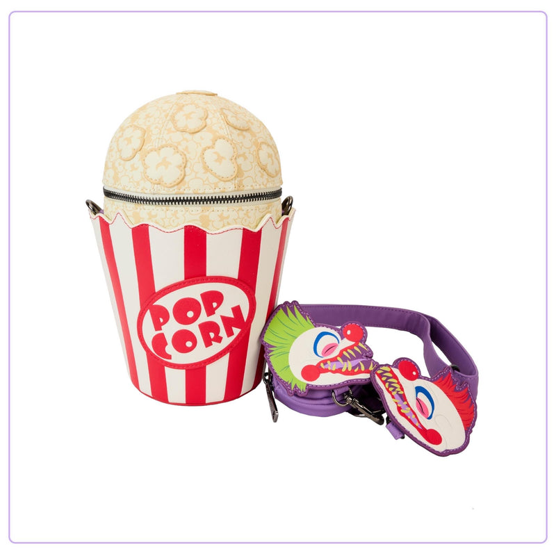 Load image into Gallery viewer, Loungefly Killer Klowns Popcorn Crossbody
