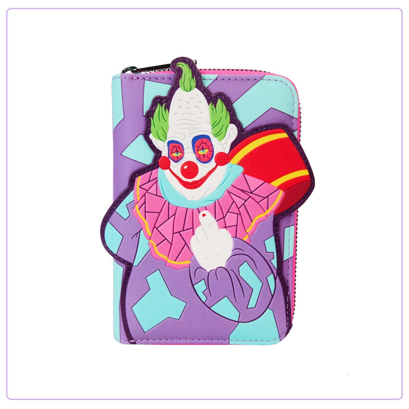 Load image into Gallery viewer, Loungefly Killer Klowns Jumbo Cosplay Zip Around Wallet
