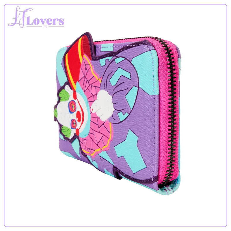 Load image into Gallery viewer, Loungefly Killer Klowns Jumbo Cosplay Zip Around Wallet
