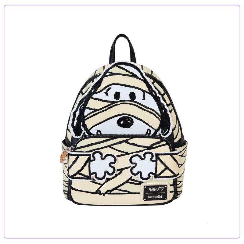 Load image into Gallery viewer, Loungefly Peanuts Snoopy Mummy Cosplay Mini Backpack -PRE ORDER
