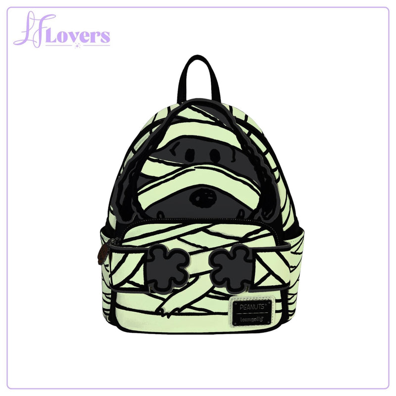 Load image into Gallery viewer, Loungefly Peanuts Snoopy Mummy Cosplay Mini Backpack -PRE ORDER
