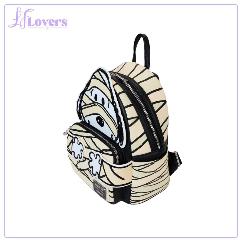 Load image into Gallery viewer, Loungefly Peanuts Snoopy Mummy Cosplay Mini Backpack -PRE ORDER
