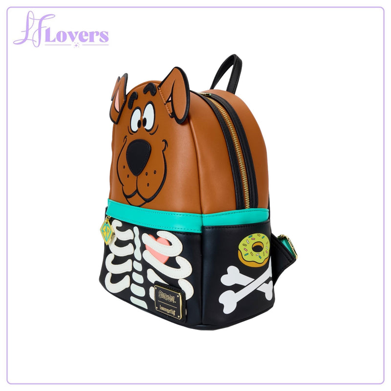 Load image into Gallery viewer, Loungefly Scooby Doo Skeleton Scooby Cosplay Mini Backpack - PRE ORDER
