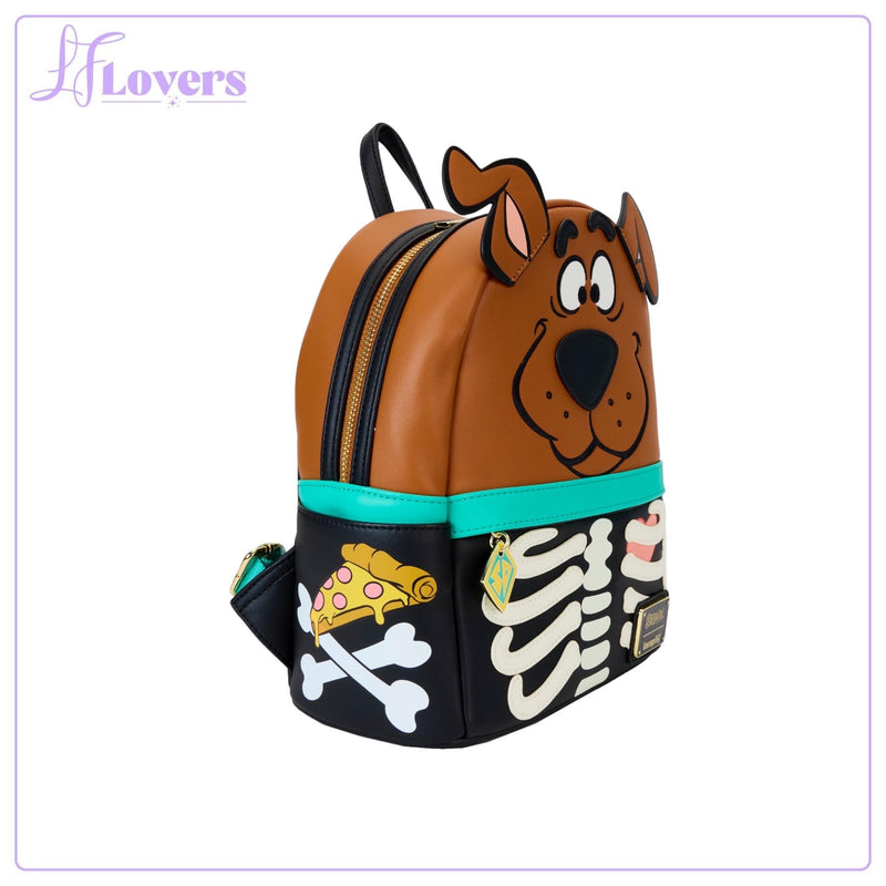 Load image into Gallery viewer, Loungefly Scooby Doo Skeleton Scooby Cosplay Mini Backpack - PRE ORDER
