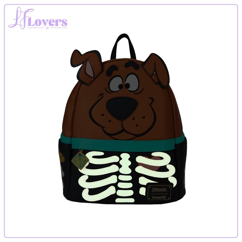 Load image into Gallery viewer, Loungefly Scooby Doo Skeleton Scooby Cosplay Mini Backpack - PRE ORDER
