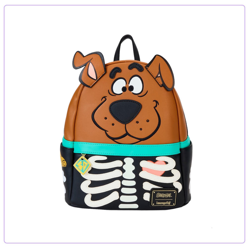 Load image into Gallery viewer, Loungefly Scooby Doo Skeleton Scooby Cosplay Mini Backpack - PRE ORDER
