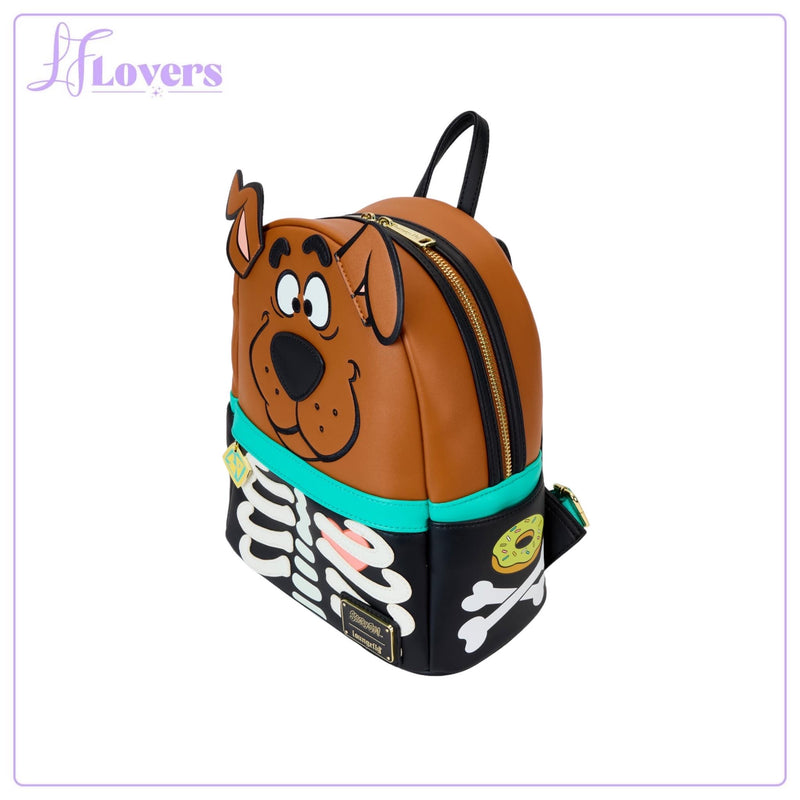 Load image into Gallery viewer, Loungefly Scooby Doo Skeleton Scooby Cosplay Mini Backpack - PRE ORDER
