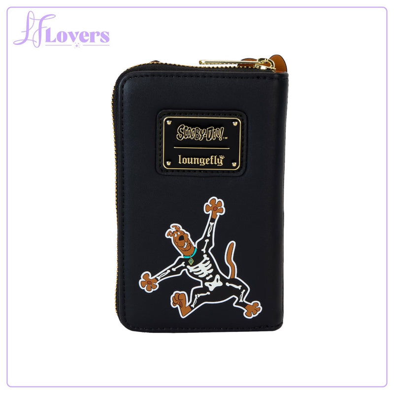 Load image into Gallery viewer, Loungefly Scooby Doo Skeleton Scooby Cosplay Zip Around Wallet - PRE ORDER
