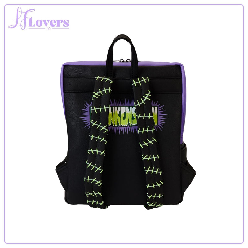 Load image into Gallery viewer, Loungefly Universal Monsters Frankenstein Neon Mask Mini Backpack - PRE ORDER
