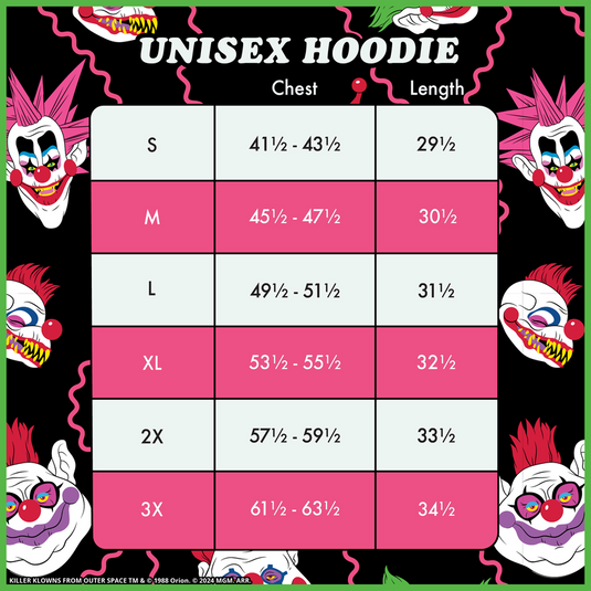 Loungefly Killer Klowns Hooded Sweatshirt