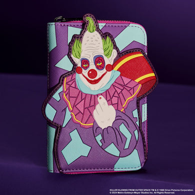 Loungefly Killer Klowns Jumbo Cosplay Zip Around Wallet