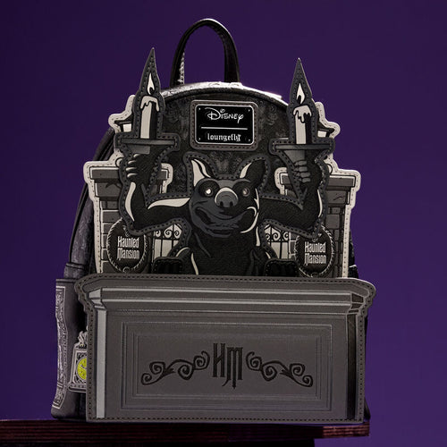 Loungefly Disney Haunted Mansion Gargoyle Wallpaper Mini Backpack