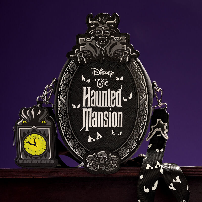 Load image into Gallery viewer, Loungefly Disney Haunted Mansion Plaque Crossbody - PRE ORDER
