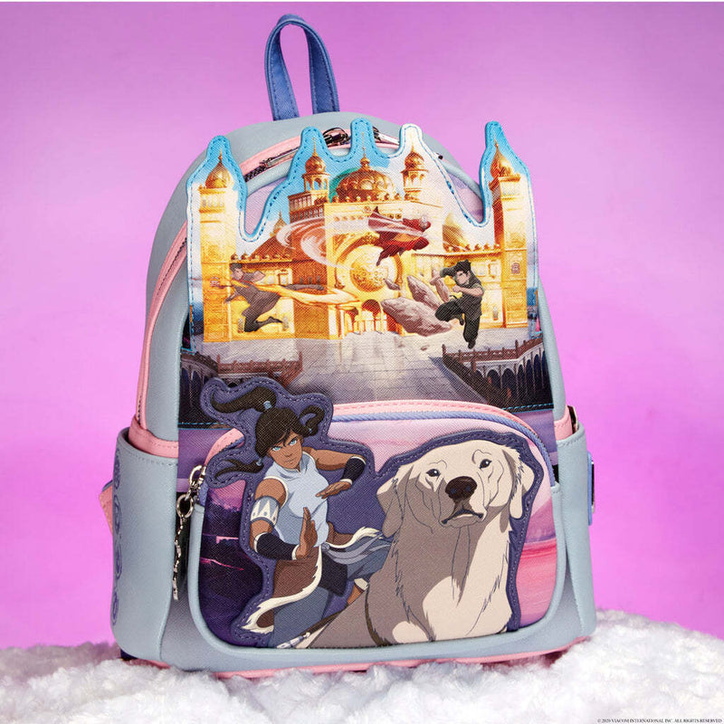 Load image into Gallery viewer, Loungefly Legend of Korra: Team Korra Mini Backpack
