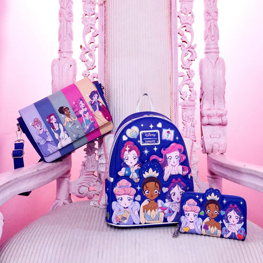 Loungefly Disney Princess Manga Style Crossbody - PRE ORDER - LF Lovers