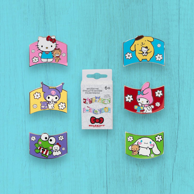 Load image into Gallery viewer, Loungefly Sanrio And Friends Colour Block Mystery Pin - PRE ORDER
