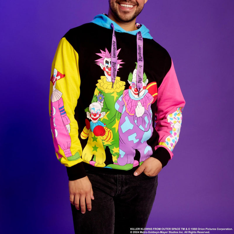 Load image into Gallery viewer, Loungefly Killer Klowns Hooded Sweatshirt
