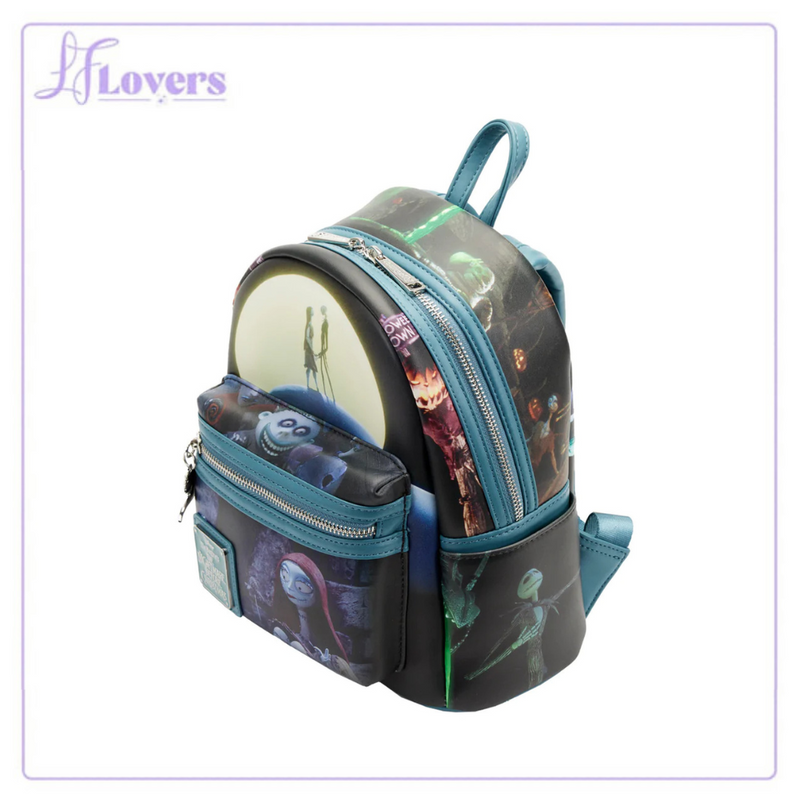 Load image into Gallery viewer, Loungefly Disney Nightmare Before Christmas Final Frame Mini Backpack
