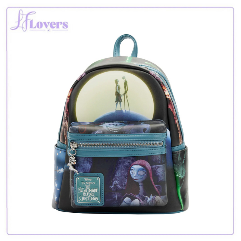 Load image into Gallery viewer, Loungefly Disney Nightmare Before Christmas Final Frame Mini Backpack
