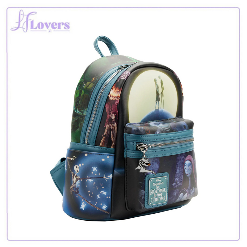 Load image into Gallery viewer, Loungefly Disney Nightmare Before Christmas Final Frame Mini Backpack
