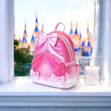 Loungefly Disney Cinderella 75th anniversary Pink Bow Mini Backpack