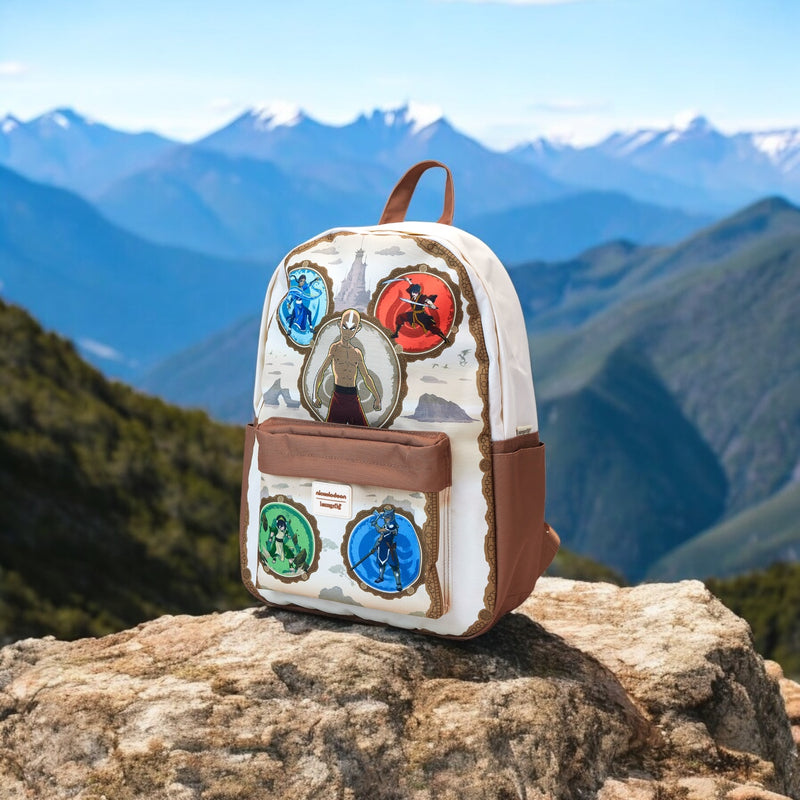 Load image into Gallery viewer, Loungefly Nickelodeon Avatar The Last Airbender Nylon Full Size Backpack - PRE ORDER
