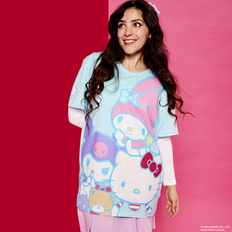 Load image into Gallery viewer, Loungefly Sanrio &amp; Friends Unisex Tee - PRE ORDER
