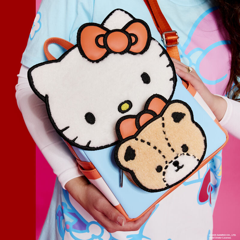 Load image into Gallery viewer, Loungefly Sanrio Hello Kitty &amp; Bear Mini Backpack - PRE ORDER
