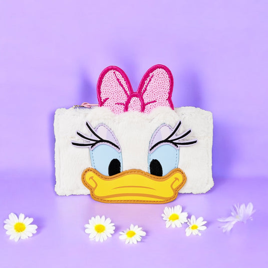 Loungefly Disney Daisy Duck Plush Large Cardholder - PRE ORDER