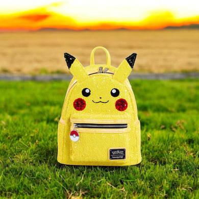 Loungefly Pokemon Pikachu Sequin Cosplay Mini Backpack