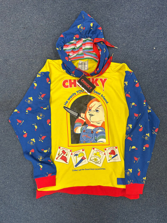 OUTLET - Loungefly Universal Childs Play Chucky Hooded Sweatshirt - RETURN