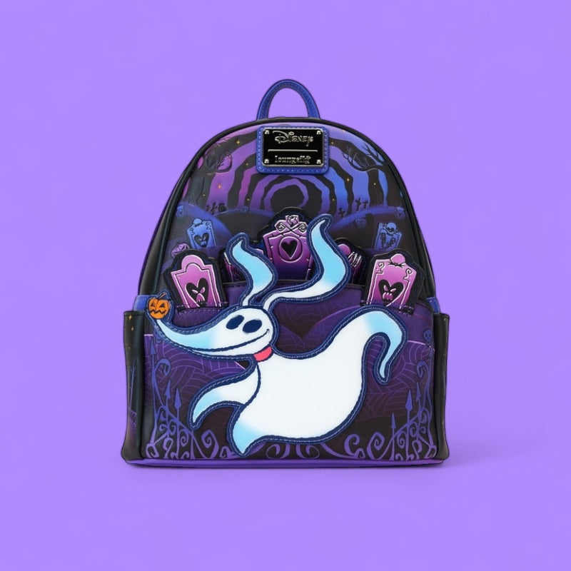 Load image into Gallery viewer, Loungefly Disney Nightmare Before Christmas Zero Mini Backpack
