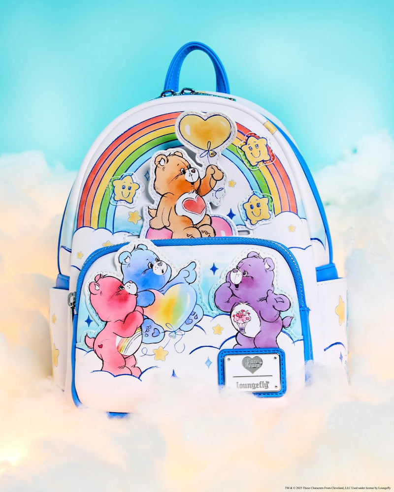 Load image into Gallery viewer, Loungefly Care Bears Rainbow Mini Backpack
