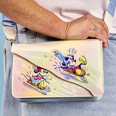 Loungefly Disney Mickey And Friends Winter Wonderland Crossbody