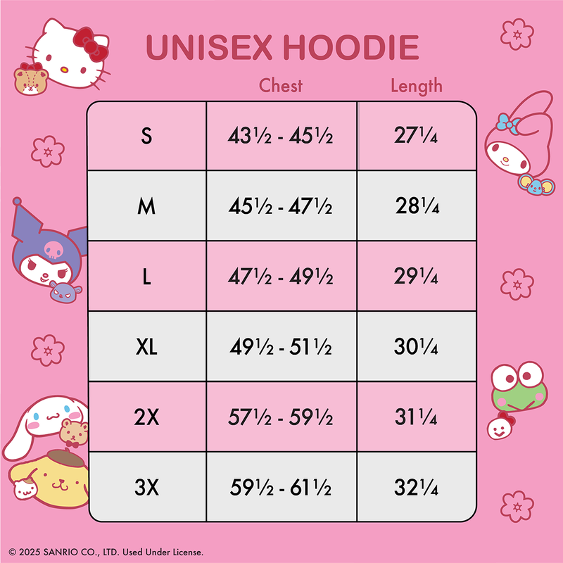 Load image into Gallery viewer, Loungefly Sanrio &amp; Friends Unisex Hoodie
