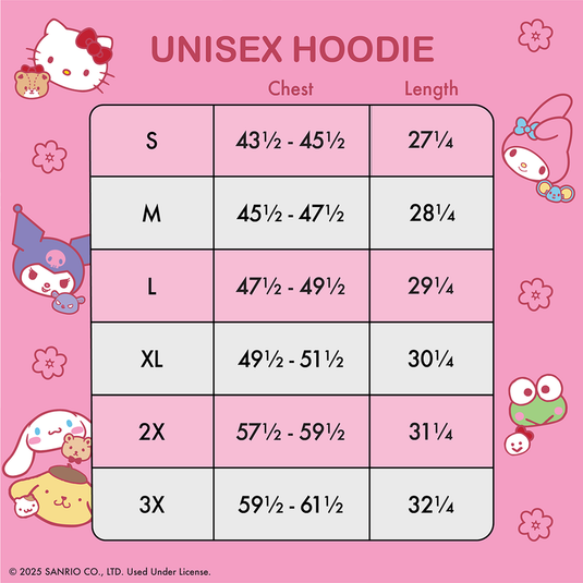 Loungefly Sanrio & Friends Unisex Hoodie