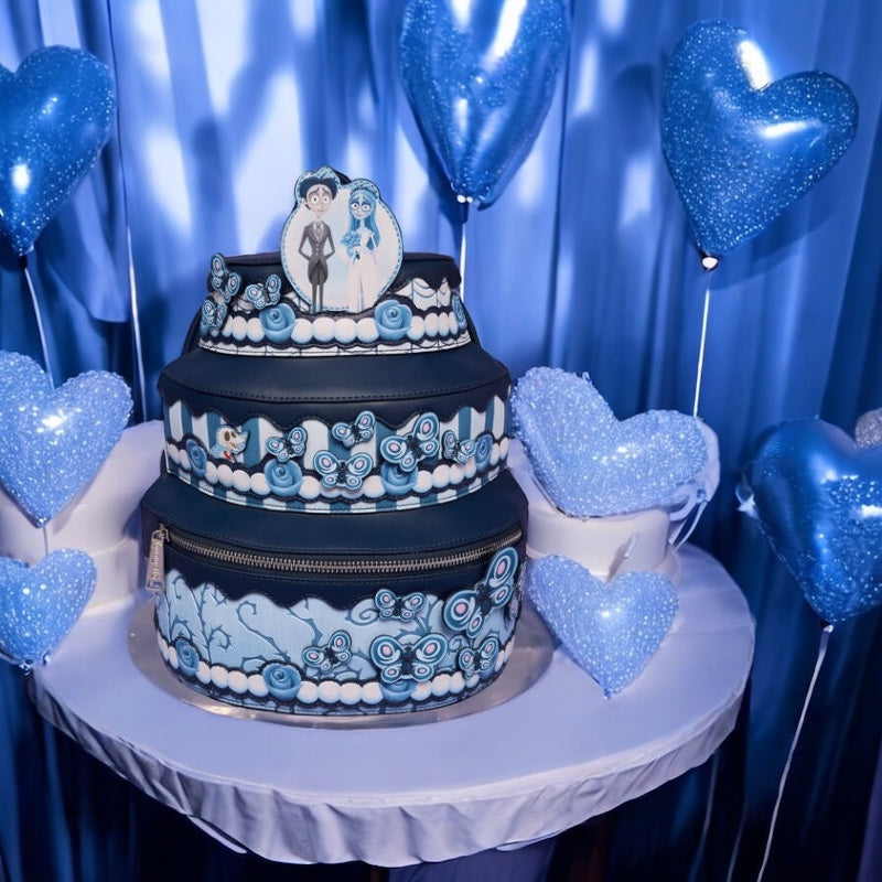 Load image into Gallery viewer, Loungefly Corpse Bride Wedding Cake Mini Backpack
