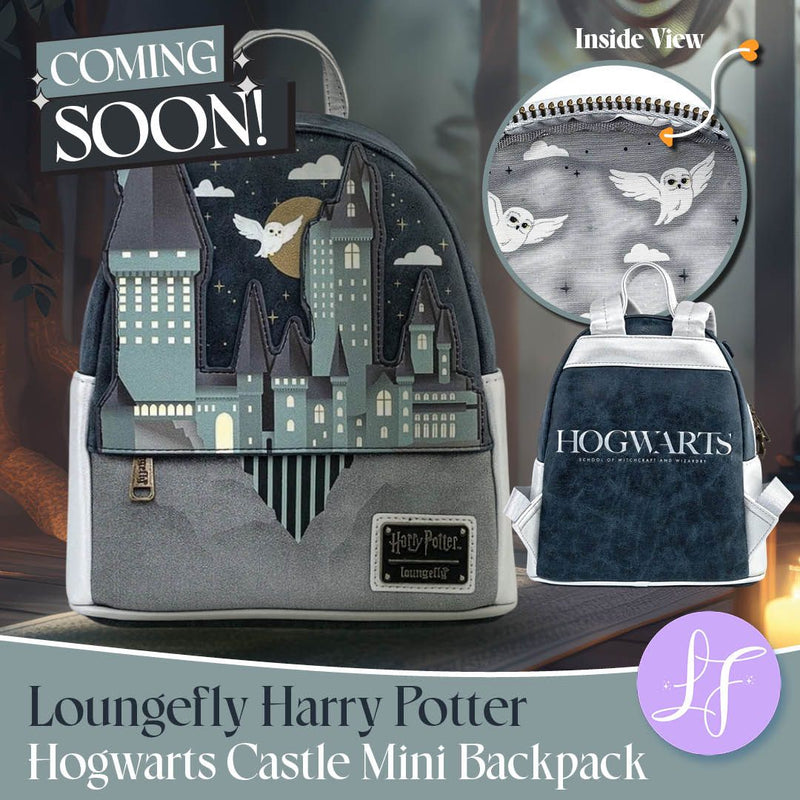 Load image into Gallery viewer, Loungefly Harry Potter Hogwarts Castle Mini Backpack
